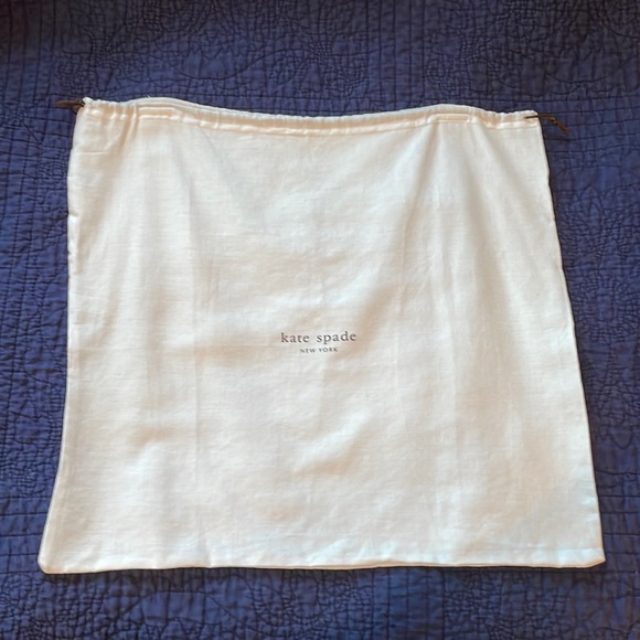 Kate Spade New York Linen Drawstring Dust Storage Bag - Picture 2 of 8